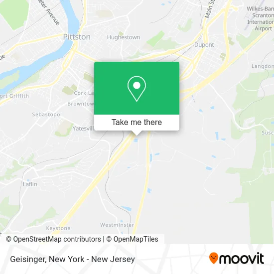 Geisinger map