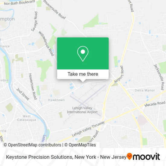 Keystone Precision Solutions map