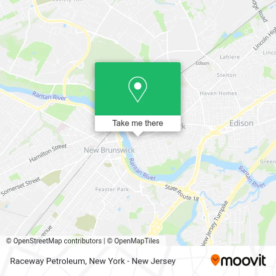 Raceway Petroleum map