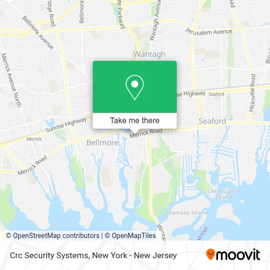 Crc Security Systems map