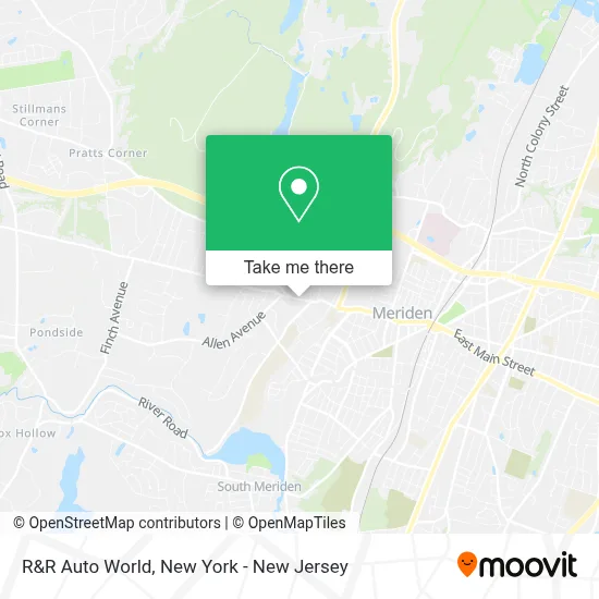 R&R Auto World map