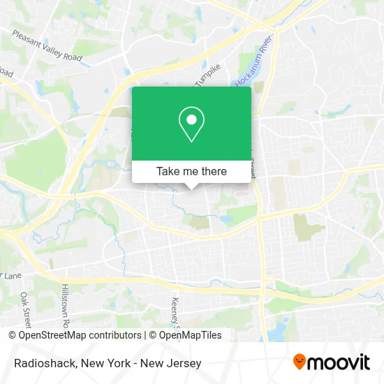 Radioshack map