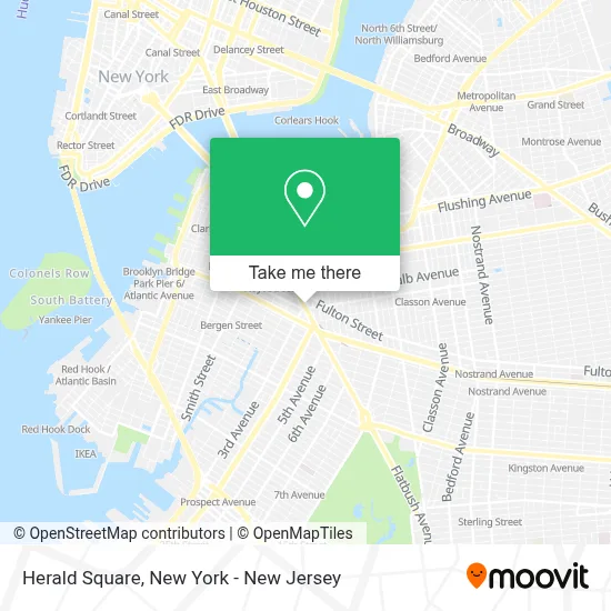 Herald Square map