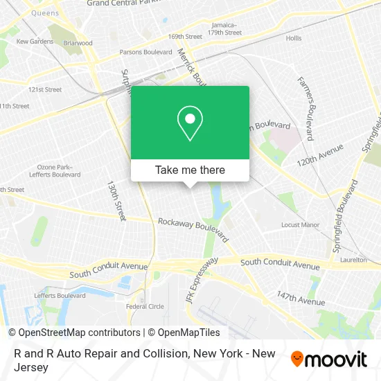 R and R Auto Repair and Collision map
