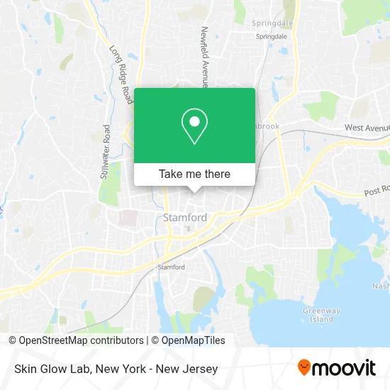 Skin Glow Lab map