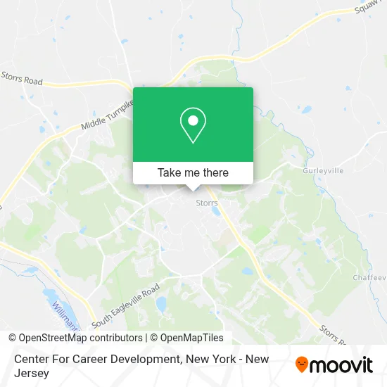 Center For Career Development map