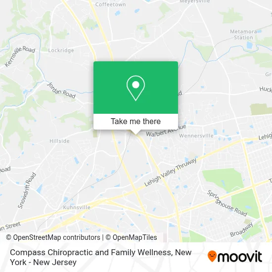 Compass Chiropractic and Family Wellness map