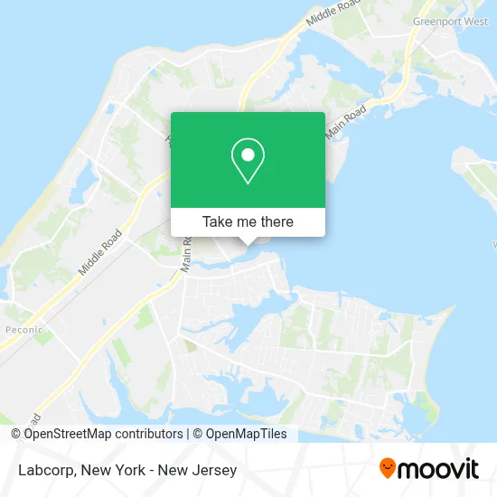 Labcorp map