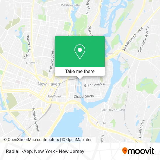 Radiall -Aep map