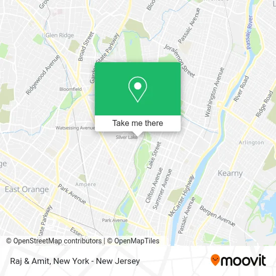 Raj & Amit map