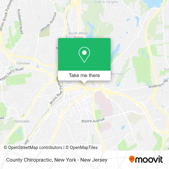 Mapa de County Chiropractic