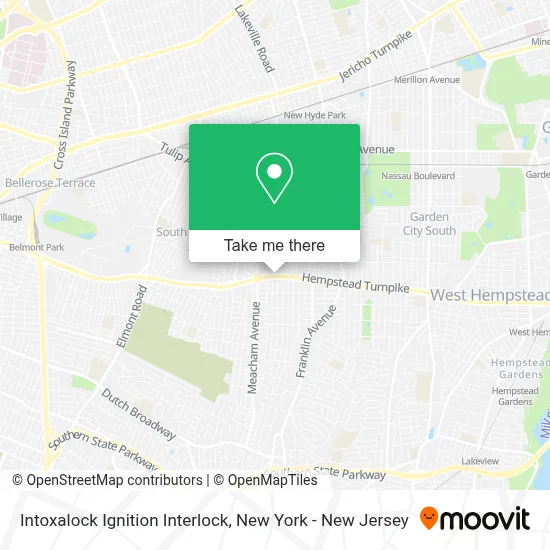 Intoxalock Ignition Interlock map
