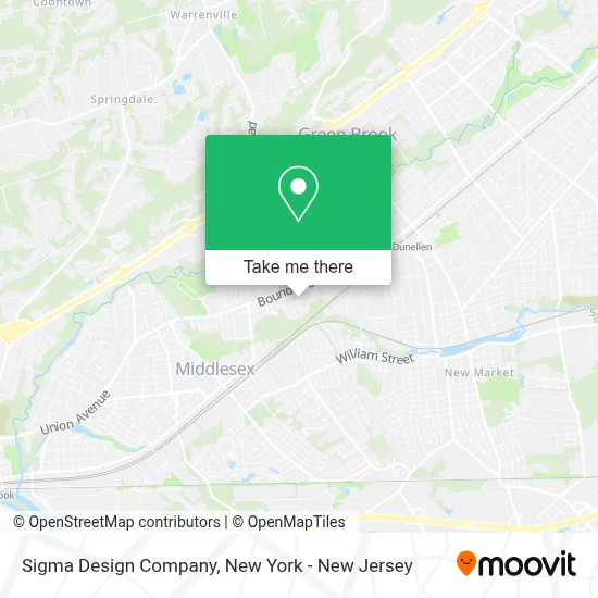 Sigma Design Company map