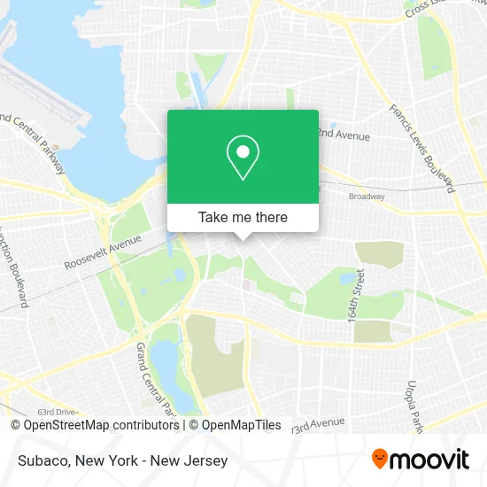 Subaco map