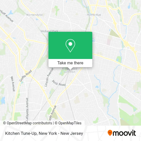 Kitchen Tune-Up map