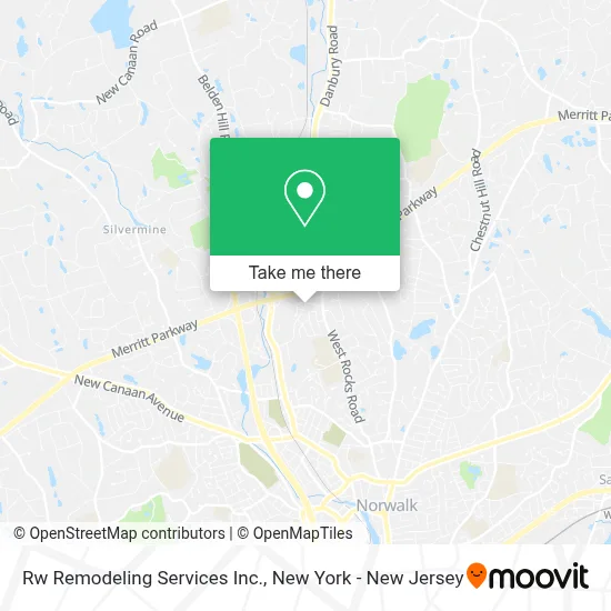 Rw Remodeling Services Inc. map