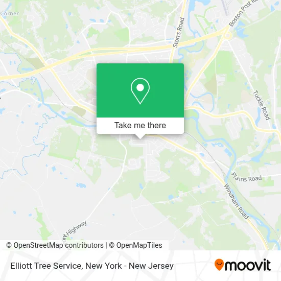 Elliott Tree Service map