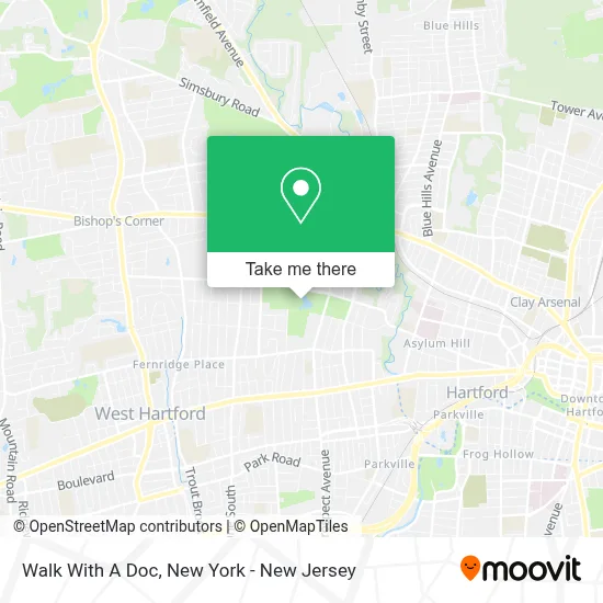Walk With A Doc map