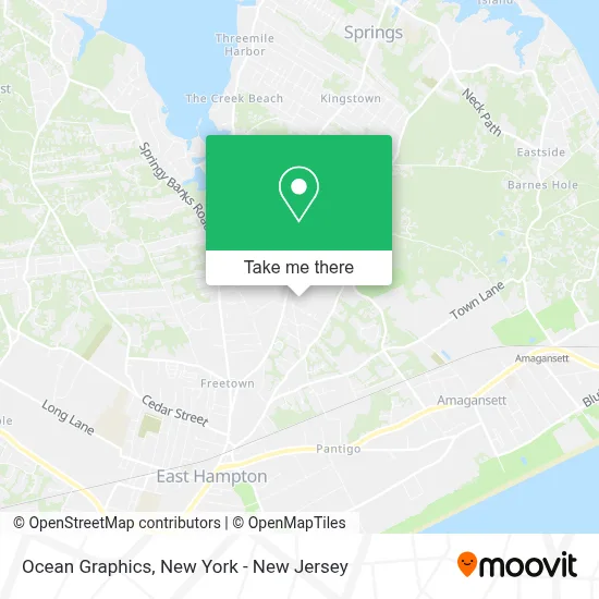 Ocean Graphics map