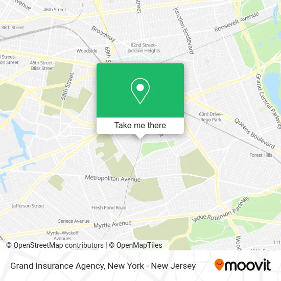 Grand Insurance Agency map