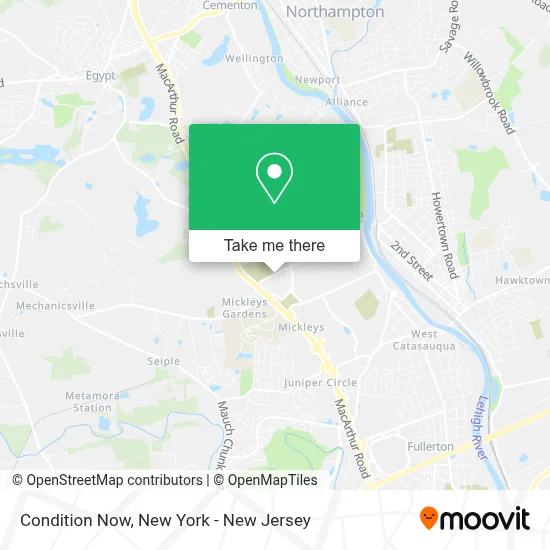 Condition Now map