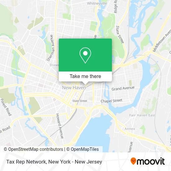 Tax Rep Network map