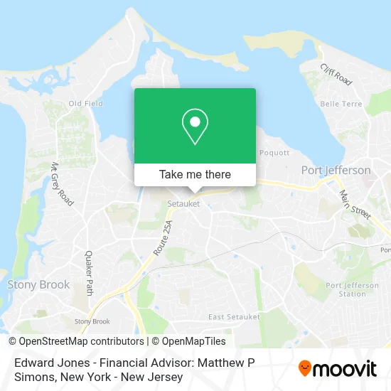 Edward Jones - Financial Advisor: Matthew P Simons map
