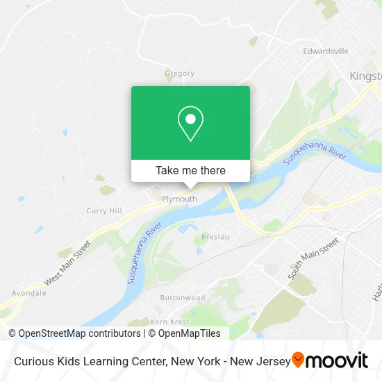 Curious Kids Learning Center map