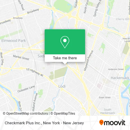 Checkmark Plus Inc. map