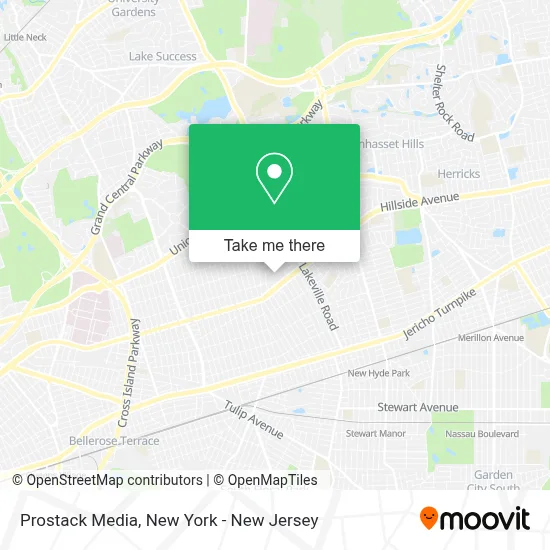 Prostack Media map