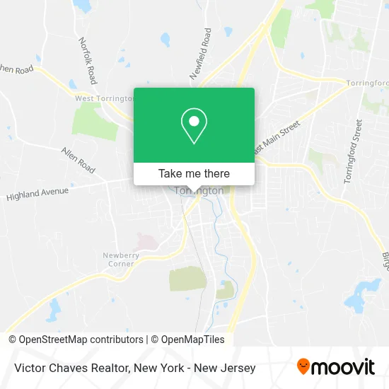 Victor Chaves Realtor map