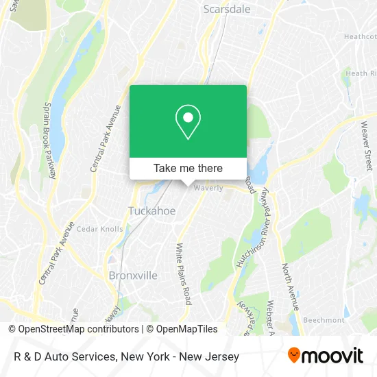 R & D Auto Services map