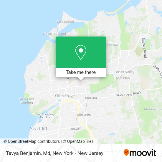 Tavya Benjamin, Md map