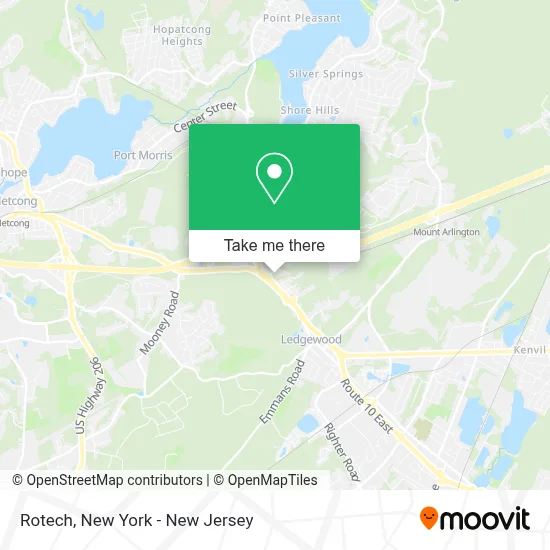 Rotech map