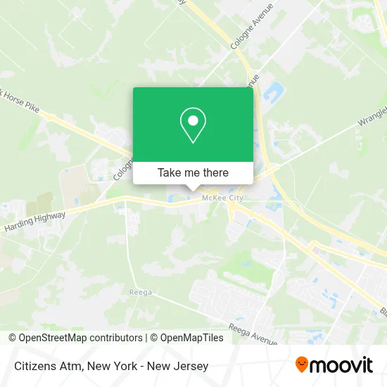 Citizens Atm map