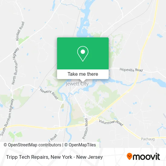 Tripp Tech Repairs map