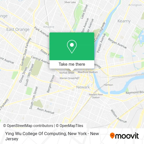 Ying Wu College Of Computing map