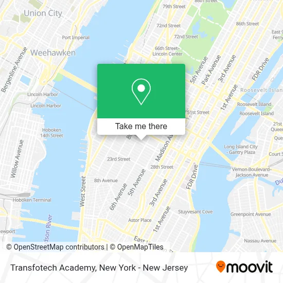 Transfotech Academy map