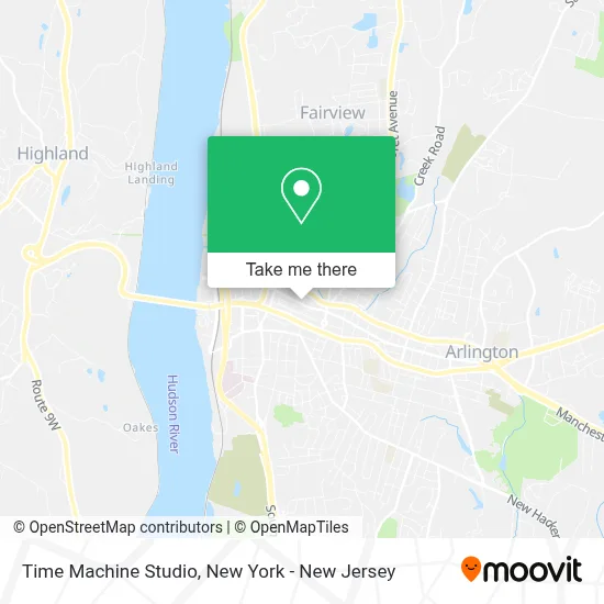 Time Machine Studio map