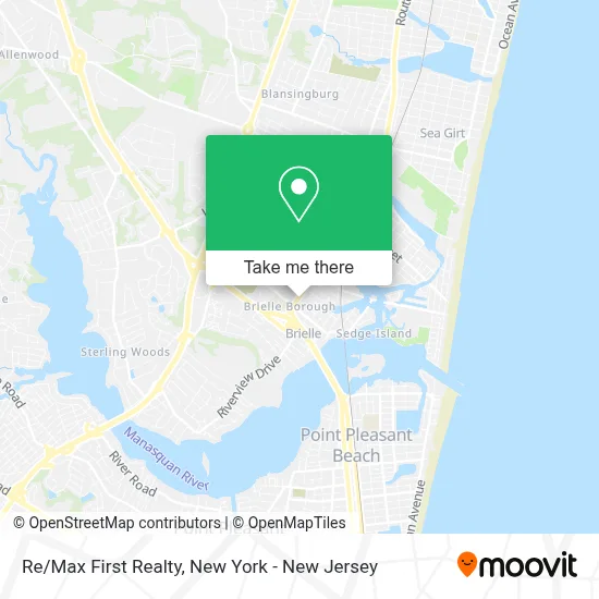 Re/Max First Realty map