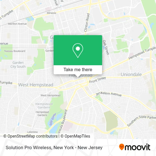 Solution Pro Wireless map