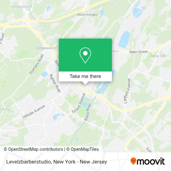 Levelzbarberstudio map