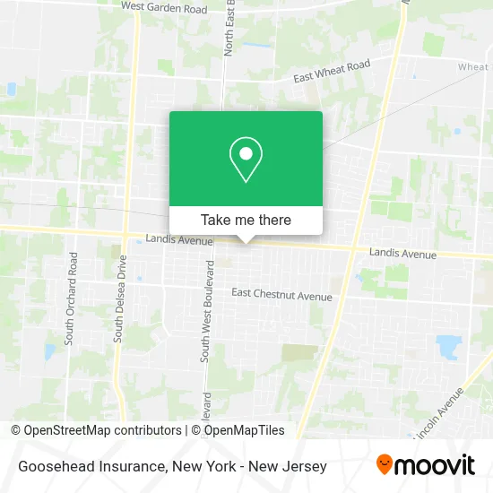 Goosehead Insurance map