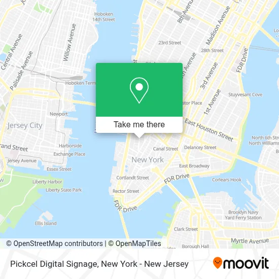 Pickcel Digital Signage map