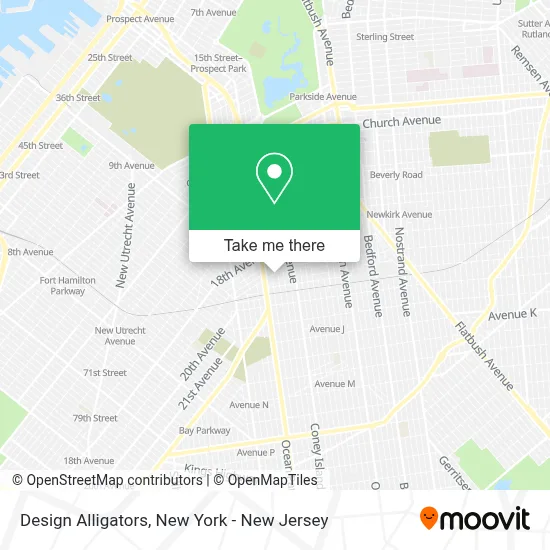 Design Alligators map