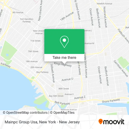 Mainpc Group Usa map