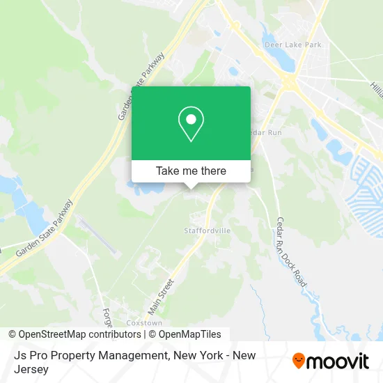 Js Pro Property Management map