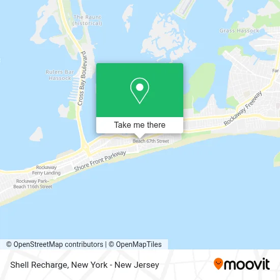 Shell Recharge map