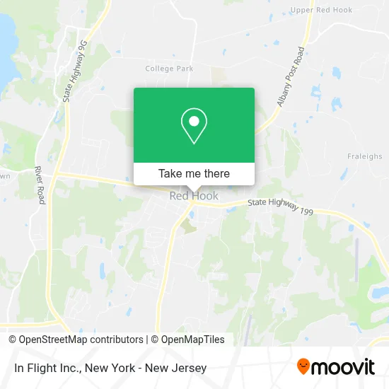 In Flight Inc. map