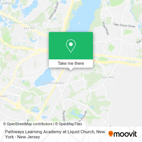 Pathways Learning Academy at Liquid Church map